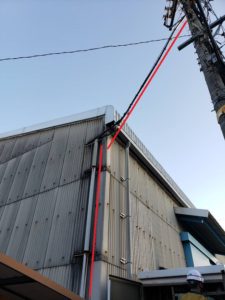 名古屋市港区の工場にて高圧受電設備（キュービクル）の取替電気工事